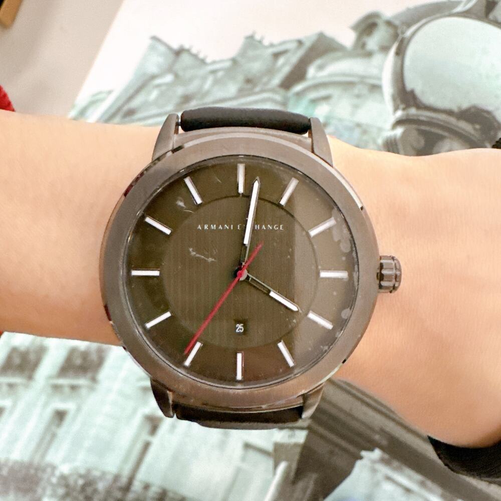 Armani Exchange AX1473 Men's Watch Maddox With Green Dial